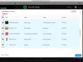 Lista utworów Spotify z zaznaczonymi do pobrania piosenkami.