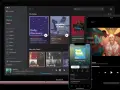 Ekran laptopa, tabletu i telefonu z interfejsem aplikacji Tidal.