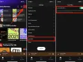 Zrzuty ekranu Spotify pokazujące ustawienia plików lokalnych.