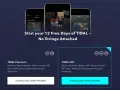 Trzy telefony z aplikacją TIDAL, oferta 12 darmowych dni i porównanie planów TIDAL Premium i HiFi.