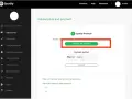 Ekran Spotify z zaznaczonym przyciskiem "Zmień lub anuluj" subskrypcję Premium.