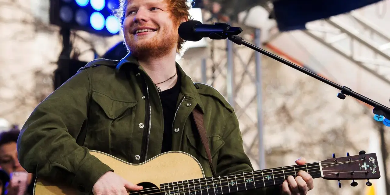 Na jakiej gitarze gra Ed Sheeran? Oto tajemnice jego wyborów