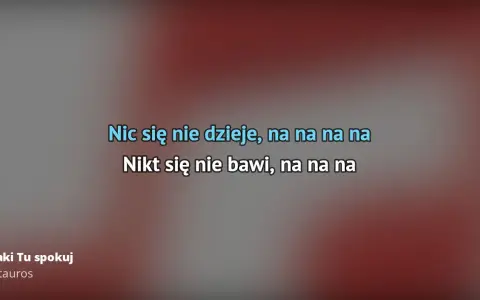 Tekst piosenki jaki tu spokój - pełne słowa i analiza utworu