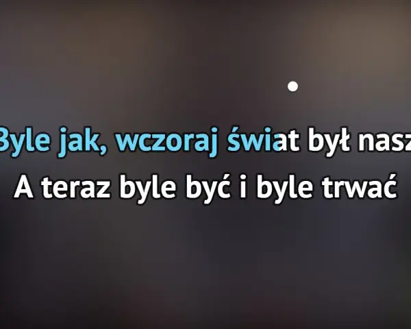 Tekst piosenki byle jak - odkryj monotonię w miłości Margaret