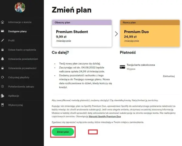 Jak zmienić plan na Spotify i uniknąć zbędnych opłat