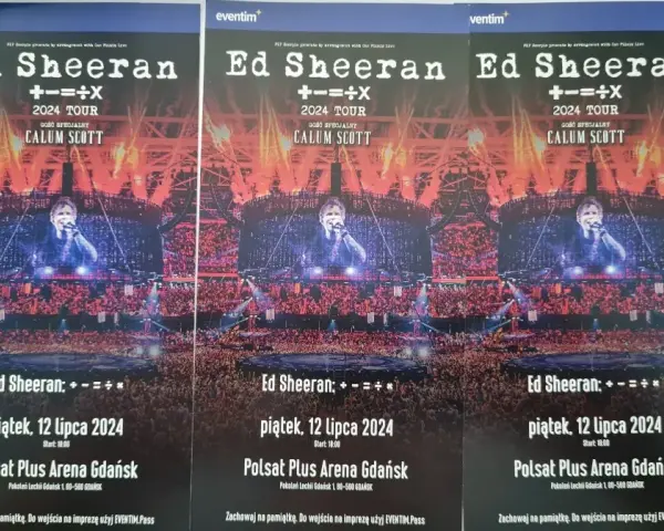 Jak zamówić memory ticket Ed Sheeran i uniknąć oszustw?