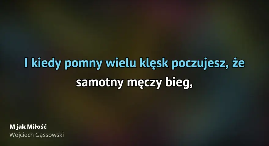 Tekst piosenki m jak miłość - odkryj emocje i znaczenie utworu