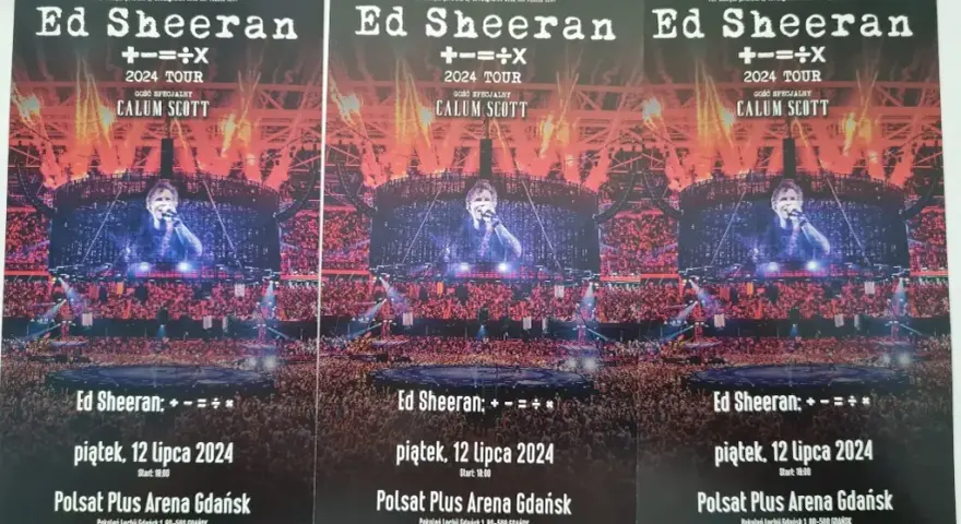 Jak zamówić memory ticket Ed Sheeran i uniknąć oszustw?